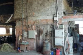 FARA VICENTINO (VI) VIA POLETTI - Piena proprietà di terreno agricolo (935 mq) con annessi fabbri...