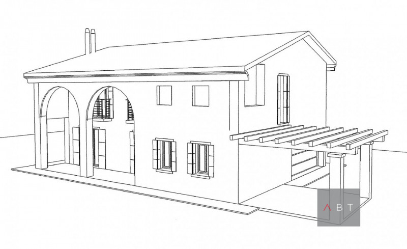 Situata nella frazione di Onara, casa singola allo stato grezzo e composta di: ingresso, cucina, ...