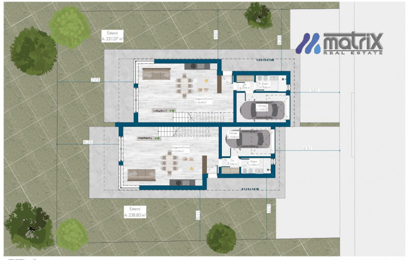 Bifamiliare €. 320.000 Nuova Classe A4 giardino mq. 250.
Nel centro di Codevigo , in fase di cost...