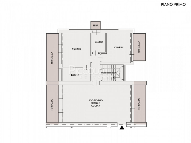 Rif. V5148 B5 - Splendido attico in vendita a Castelfranco Veneto - Borgo Treviso, contesto resid...