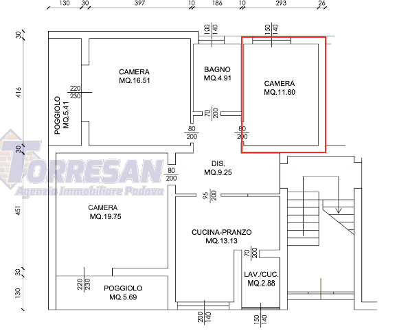 PADOVA ZONA FACCIOLATI: AFFITTASI A STUDENTE O LAVORATORE STANZA media di 12 mq

DISPONIBILE DAL ...