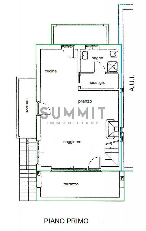 SCHIO - TRETTO: in zona tranquillissima, con vista panoramica su tutta la pianura, BICAMERE duple...