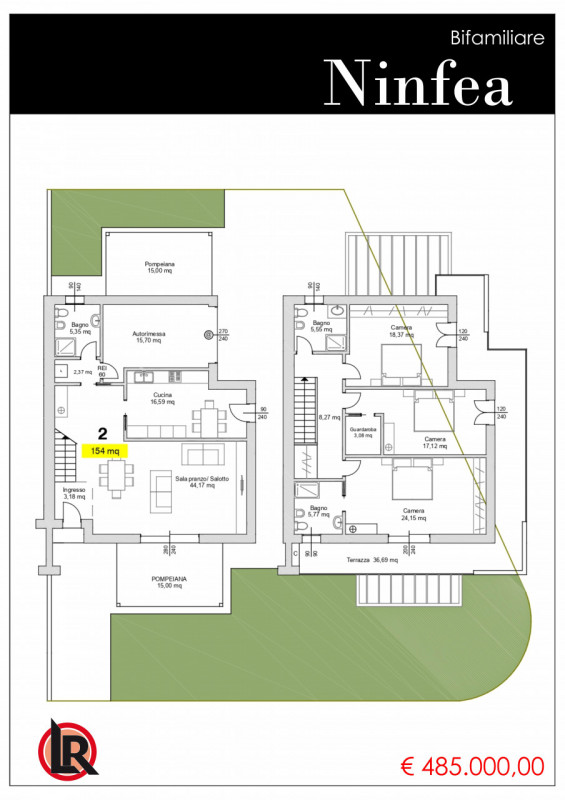 A Camisano Vicentino vi proponiamo una super novità: le nostre bellissime Bifamiliari Gardenia & ...