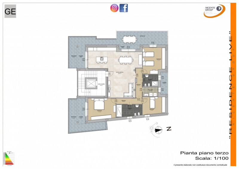 VICENZA - Zona Sant'Andrea (Madonetta)

ATTICO TRICAMERE CON GRANDE TERRAZZO ABITABILE
Prezzo ris...