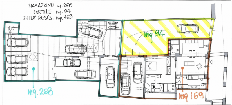 PADOVA - ZONA DUOMO: 
Con una superficie totale di circa 550 mq, questo immobile presenta grandi ...