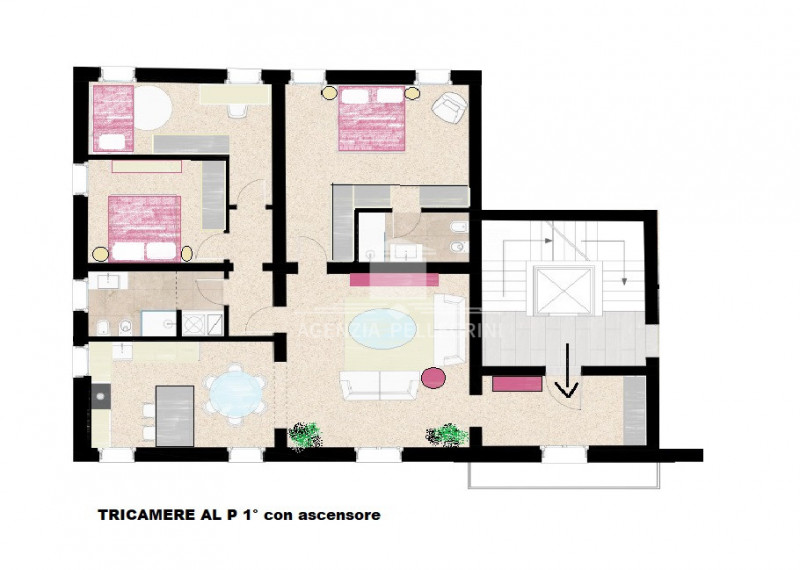 VICENZA, in zona centralissima  a 10  minuti a piedi  dal centro storico proponiamo  signorile  t...