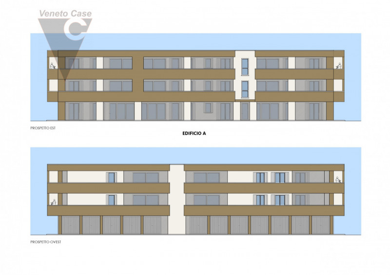 Proponiamo in vendita 5 appartamenti in fase di costruzione, situati in 2 condomini composti cias...