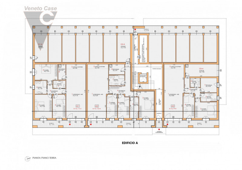 Proponiamo in vendita 5 appartamenti in fase di costruzione, situati in 2 condomini composti cias...