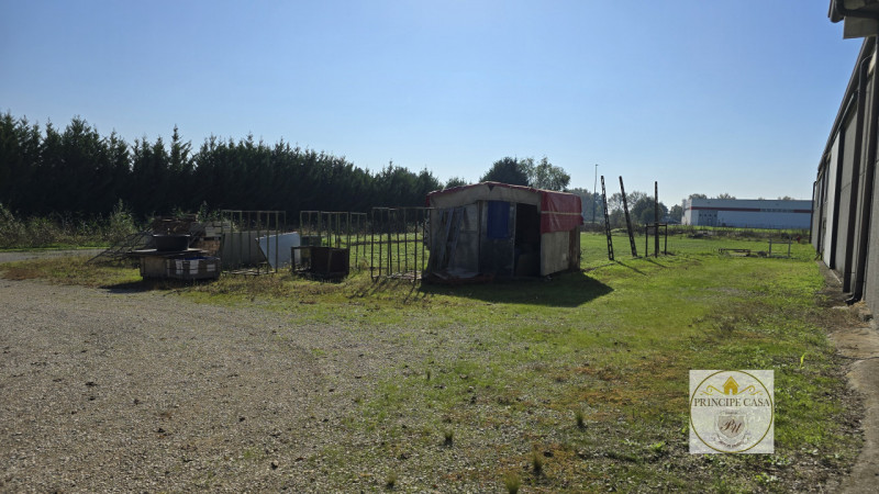 RIF. S388 - Proponiamo a Casale di Scodosia Villetta Singola con annesso capannone e terreno adia...