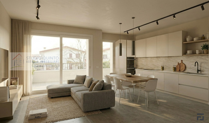 In una palazzina di sole cinque unità appartamento nuovo in pronta consegna al primo piano in cla...