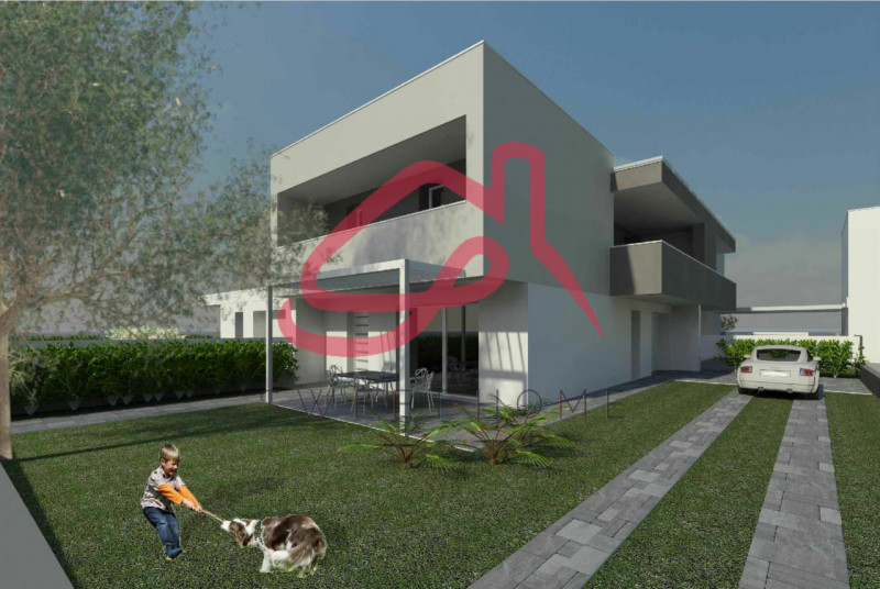 Limena (Centro): in zona centrale, porzione di bifamiliare.
Piano Terra: ingresso, ampio soggiorn...