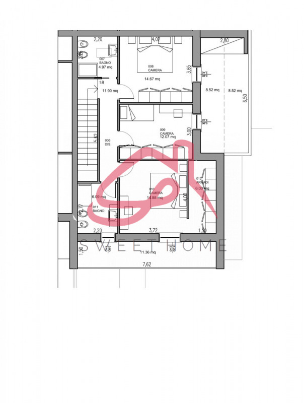 Limena (Centro): in zona centrale, porzione di bifamiliare.
Piano Terra: ingresso, ampio soggiorn...