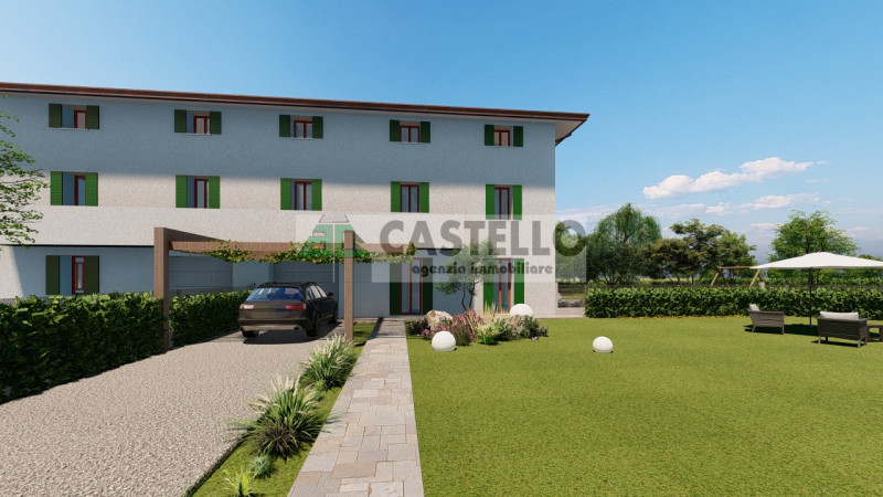 Campodarsego immerse nel verde ma a 2km dal centro paese ultime 2 porzioni di trifamiliare di ~18...