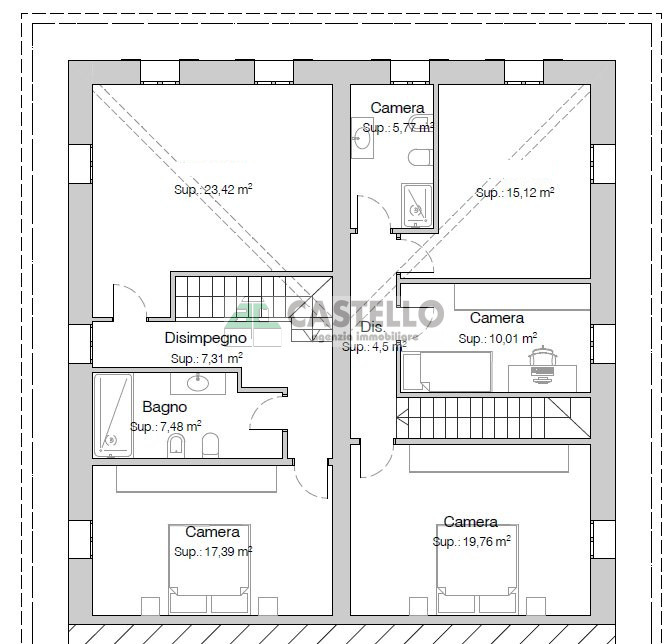 Campodarsego immerse nel verde ma a 2km dal centro paese ultime 2 porzioni di trifamiliare di ~18...