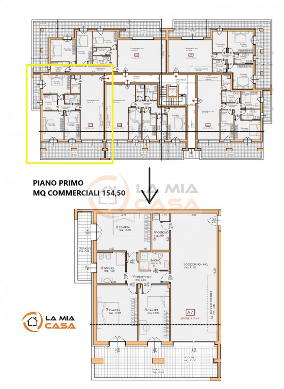 Arzergrande - Appartamento di nuova costruzione al piano primo e al piano secondo identico come d...