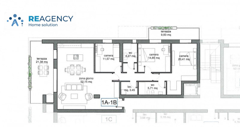NUOVO TRICAMERE AL PRIMO PIANO CON TERRAZZO ABITABILE e GARAGE DOPPIO