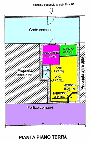 Affittasi locale commerciale di ottima visibilità situato nel centro pulsante di Trissino, a poch...