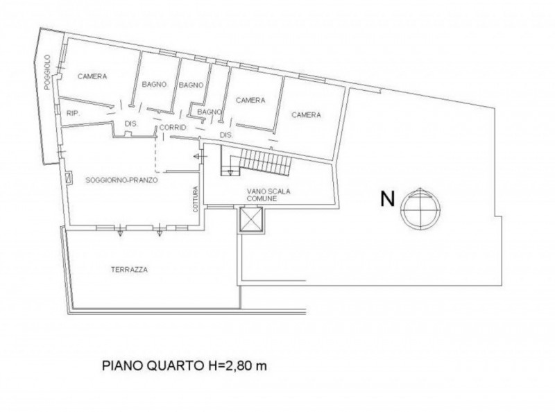 PADOVA - SAN GIUSEPPE
BELLISSIMO ATTICO APPENA RISTRUTTURATO CON GRANDE TERRAZZA ABITABILE €.445....