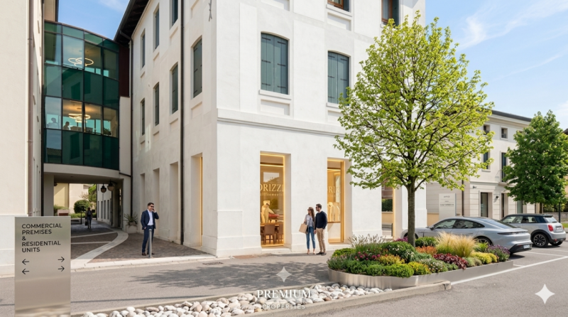 (Per INFO 3316190143) A Motta di Livenza, in zona centrale, proponiamo in affitto negozio di circ...