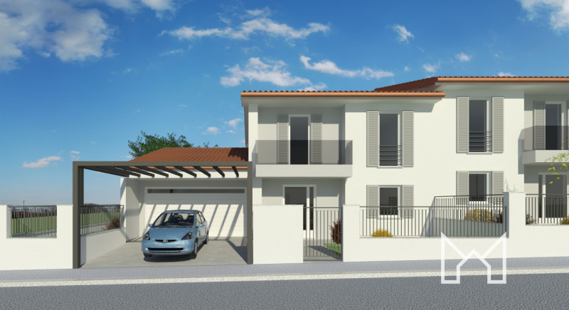 ROMANO ALTO- In zona centralissima al paese, comoda ai principali servizi pubblici proponiamo vil...