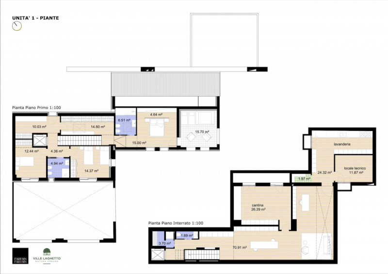 VICENZA: all'interno delle VILLE Laghetto, ultima abitazione di 3 completamente indipendente, pro...