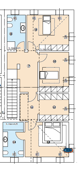 MONTEGALDELLA (VI) Proponiamo PORZIONE DI BIFAMILIARE di 250 mq al GREZZO AVANZATO disposta su du...