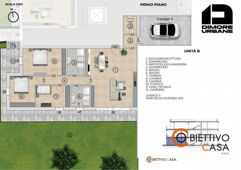 Padova, riferimento OCPB02 quartiere Pontevigodarzere a mt.200 capolinea Tram nord e da tutti i p...