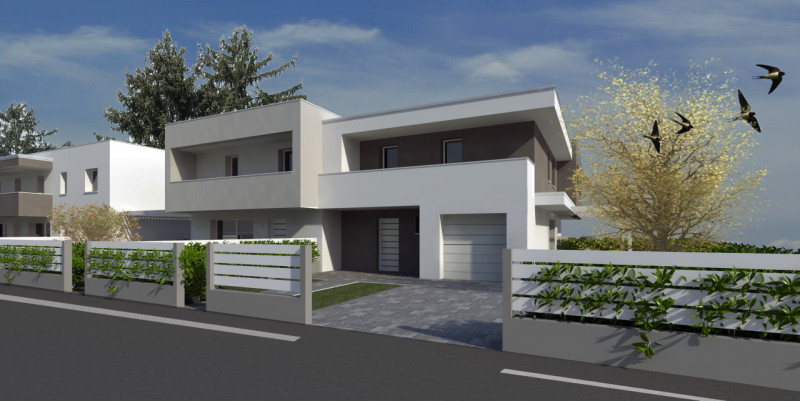 Scopri una splendida opportunità immobiliare nel centro di Limena! Nuove porzioni di bifamiliare ...