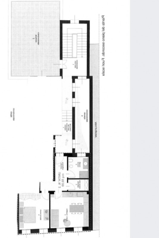 Al secondo e ultimo piano di una piccola palazzina, proponiamo luminoso appartamento bilocale app...