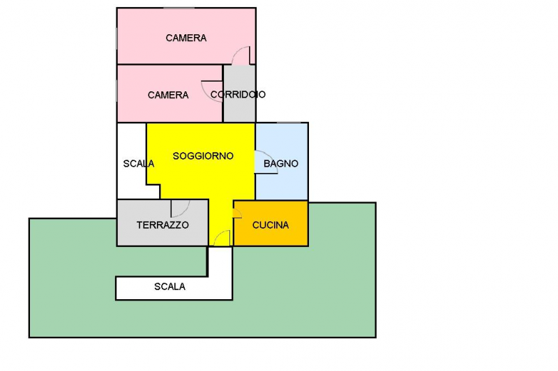 In splendido contesto ai piedi dei Colli Euganei, proponiamo appartamento al primo piano con ingr...