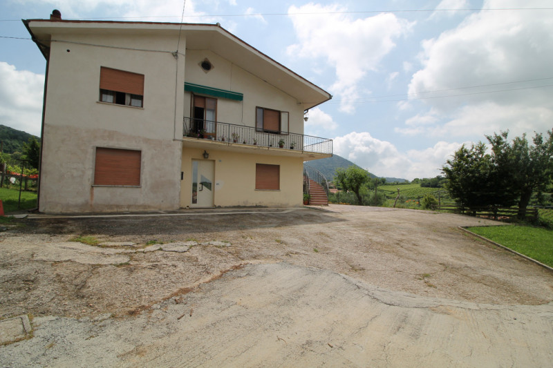 Questa abitazione si trova al piano terra di un edificio situato a Cinto Euganeo, un pittoresco c...