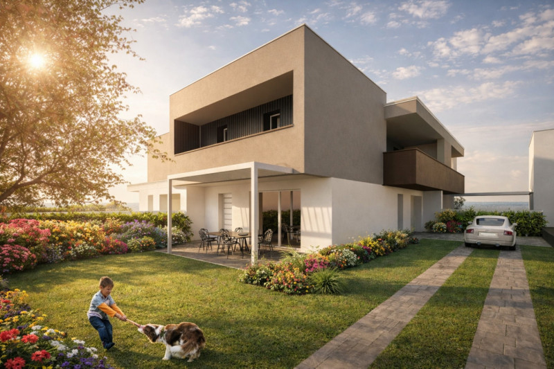 Scopri una splendida opportunità immobiliare nel cuore di Limena! Questa nuova villa singola, sit...