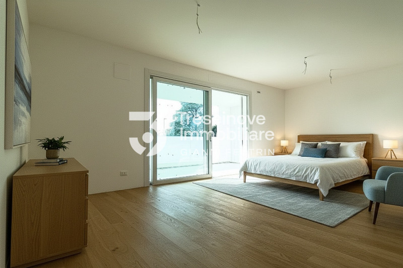 (Per INFO Feltrin ing. Gianni 3288349492) Proponiamo in vendita elegante attico di nuova costruzi...