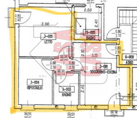 Rif. P517 - Appartamento al secondo piano, in una palazzina di poche unità, ristrutturato, nel cu...