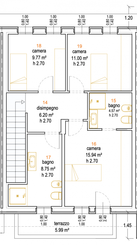 Questa TRIFAMILIARE di NUOVA COSTRUZIONE consegnata al GREZZO AVANZATO sarà personalizzabile nell...