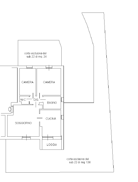 SAN PELAJO- TRILOCALE CON GIARDINO RIF: FRT1