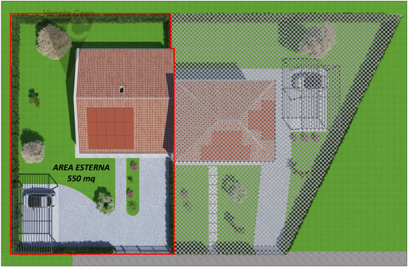 A Brugine, proponiamo in vendita porzione di bifamiliare posta al piano terra. La soluzione è com...