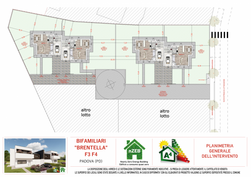Splendide e moderne ville bifamiliari di nuova costruzione, inserite in elegante contesto residen...