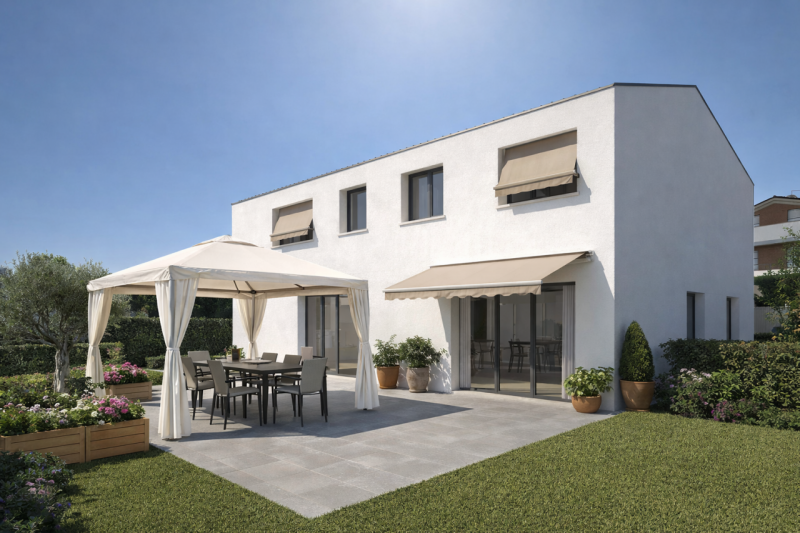 Rif. MB04 - A Montegrotto in zona residenziale affacciata sui colli, proponiamo una bellissima bi...