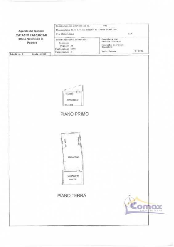 RIFERIMENTO I1044

Lozzo Atestino in piccolo Borgo di campagna, Porzione di bifamiliare da ristru...