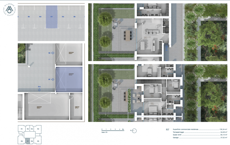 (Per INFO Stefania 3409601861) Proponiamo in vendita splendido appartamento su due livelli di pro...