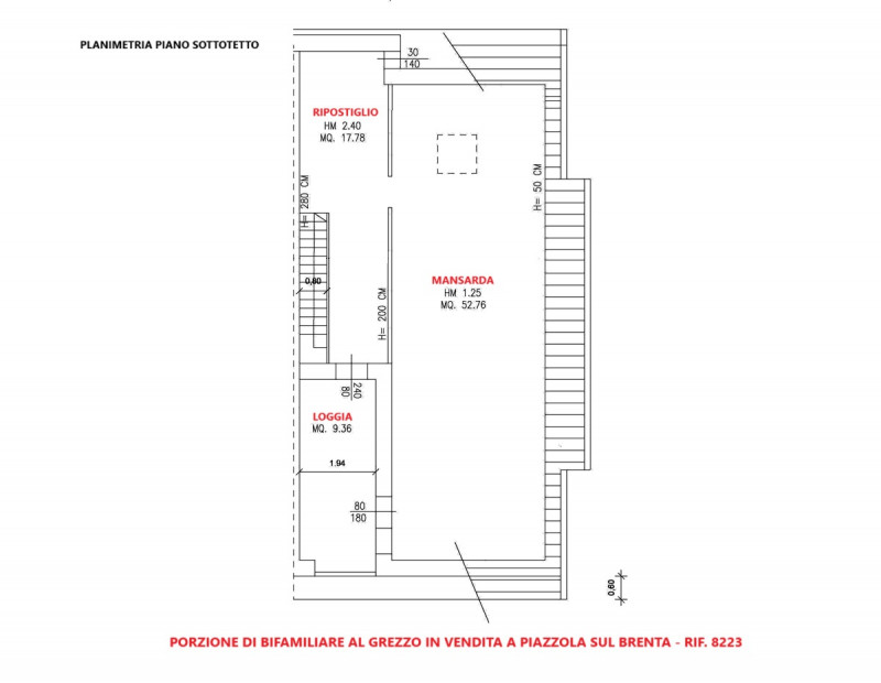 PORZIONE DI VILLETTA BIFAMILIARE AL GREZZO IN VENDITA A PIAZZOLA SUL BRENTA - Rif. 8223
Scopri la...