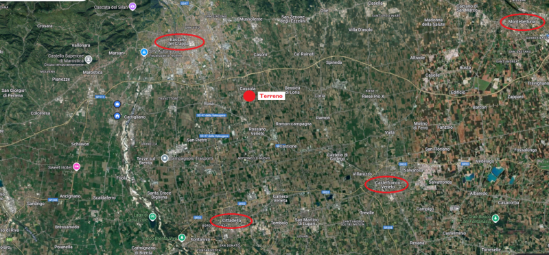 Terreno edificabile inserito nel Piano degli Interventi del comune di Cassola in sottozona “PI – ...