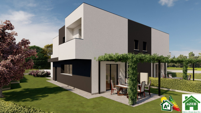 Moderne ville bifamiliari di nuova costruzione, inserite in elegante contesto residenziale ricco ...