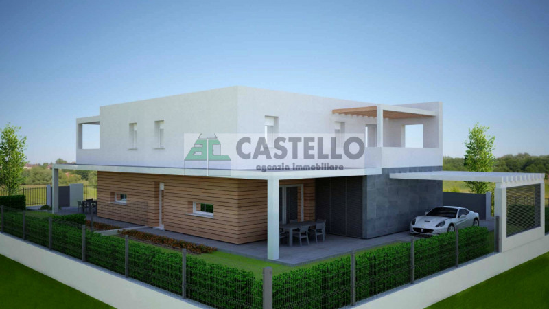 Campodarsego centro comoda ai servizi spaziosa porzione di bifamiliare con giardino privato. Rif....