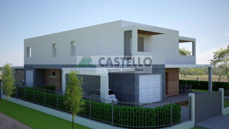 Campodarsego centro comoda ai servizi spaziosa porzione di bifamiliare con giardino privato. Rif....