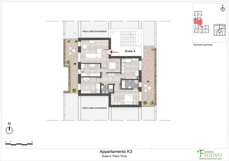 Milano Vendita Appartamento quadrilocale