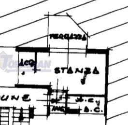 PORTELLO: laterale di via Belzoni, quinto e ultimo piano con ascensore che ferma al quarto piano ...