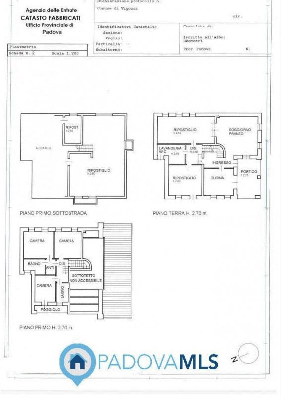 Immobile in esclusiva al Gruppo Padova MLS
PERAROLO DI VIGONZA Signorile VILLA SINGOLA immersa ne...