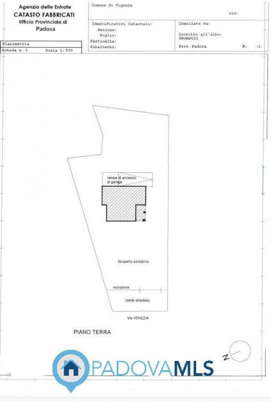 Immobile in esclusiva al Gruppo Padova MLS
PERAROLO DI VIGONZA Signorile VILLA SINGOLA immersa ne...